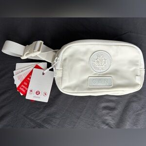 Brand New Lululemon Team Canada Mini Belt Bag with CAN logo